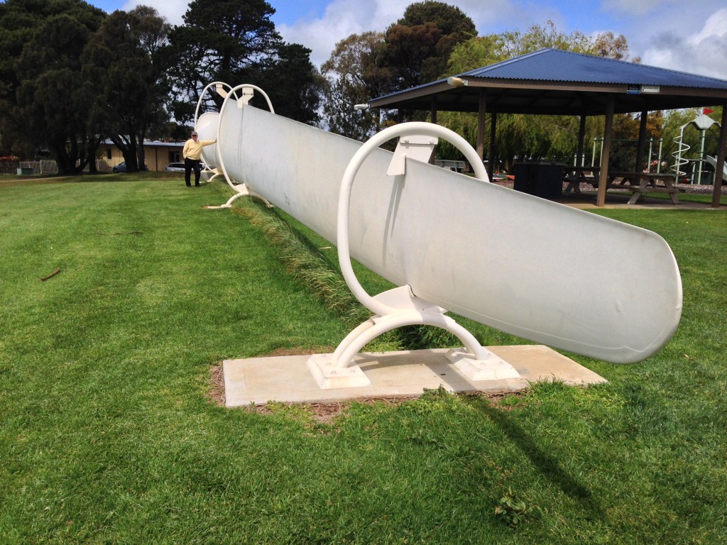 Wind turbine blade, Millicent, SA