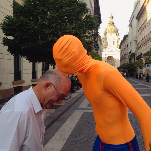 Budapest-orange man