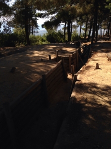 Gallipoli-trenches