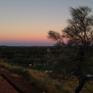 anzac-hill-sunset