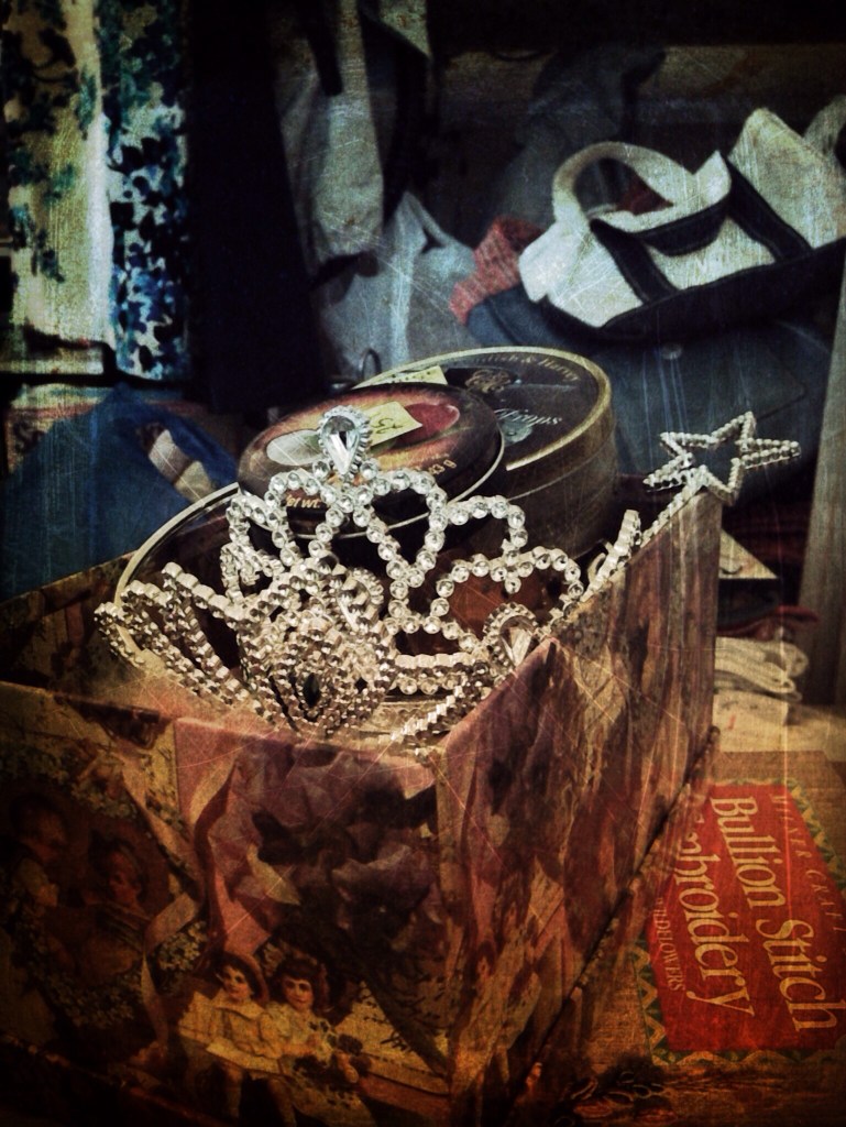 I even moved on my crown and sceptre.