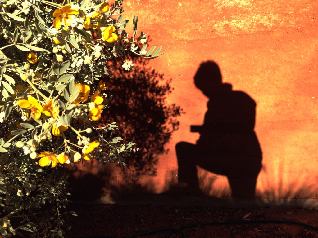 the photographer and her tool